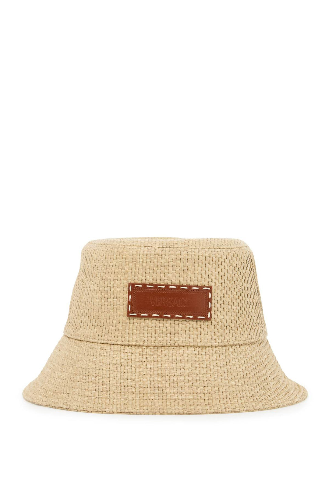 Versace raffia bucket hat