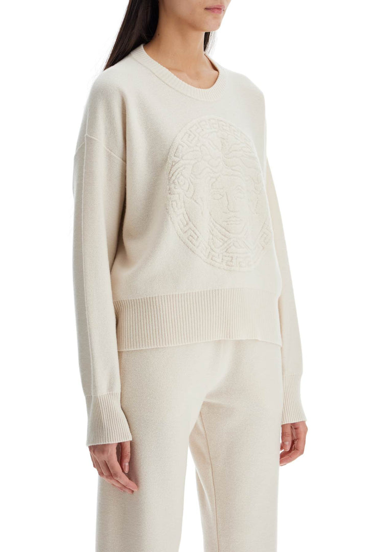 Versace Boxy Medusa crewneck sweater