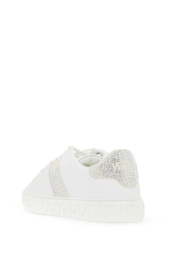 Versace "greca crystal sneakers