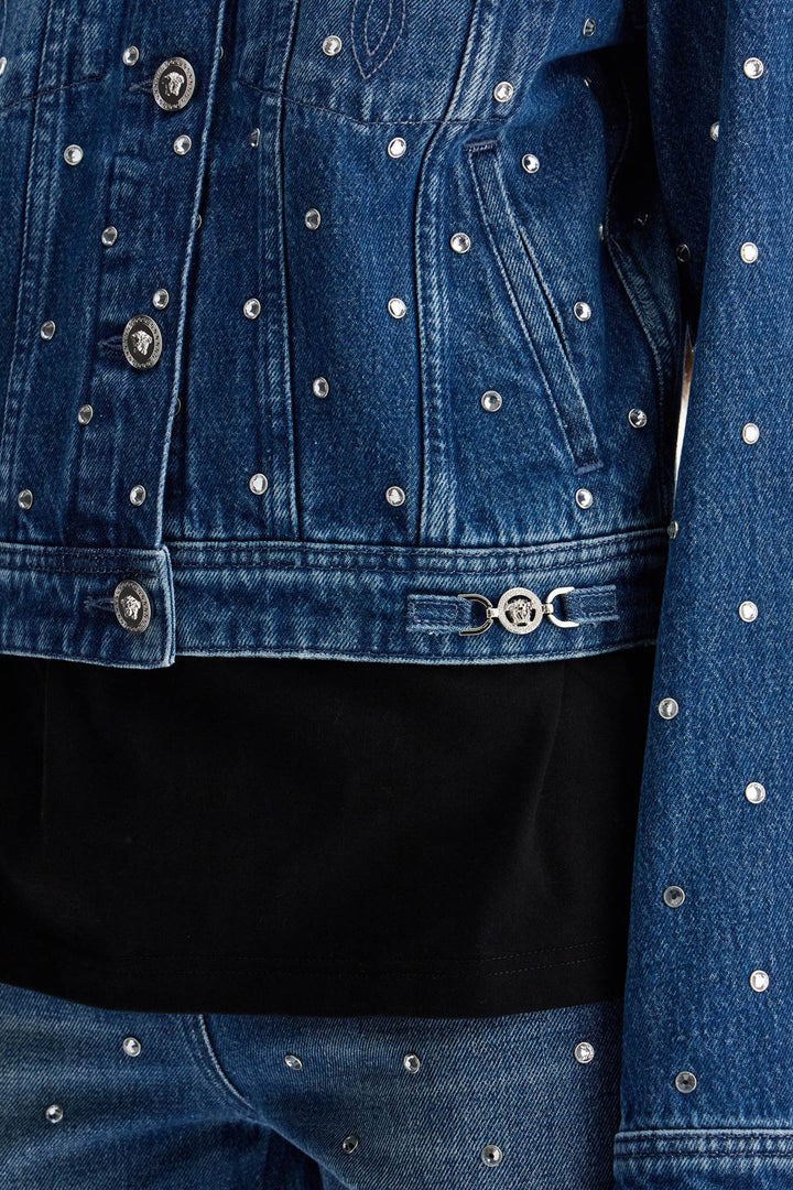 Versace Starry Sky Denim Jacket