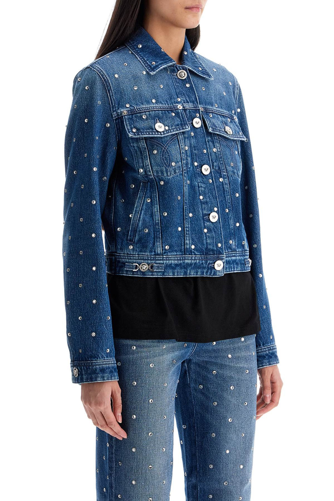 Versace Starry Sky Denim Jacket