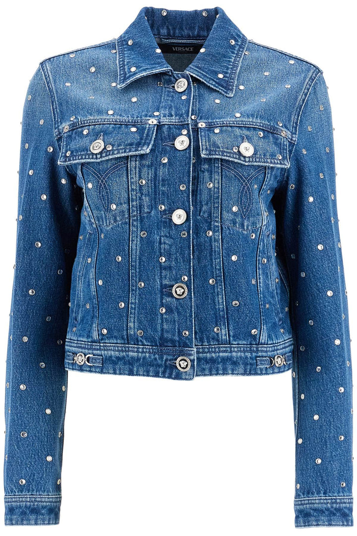 Versace starry sky denim jacket