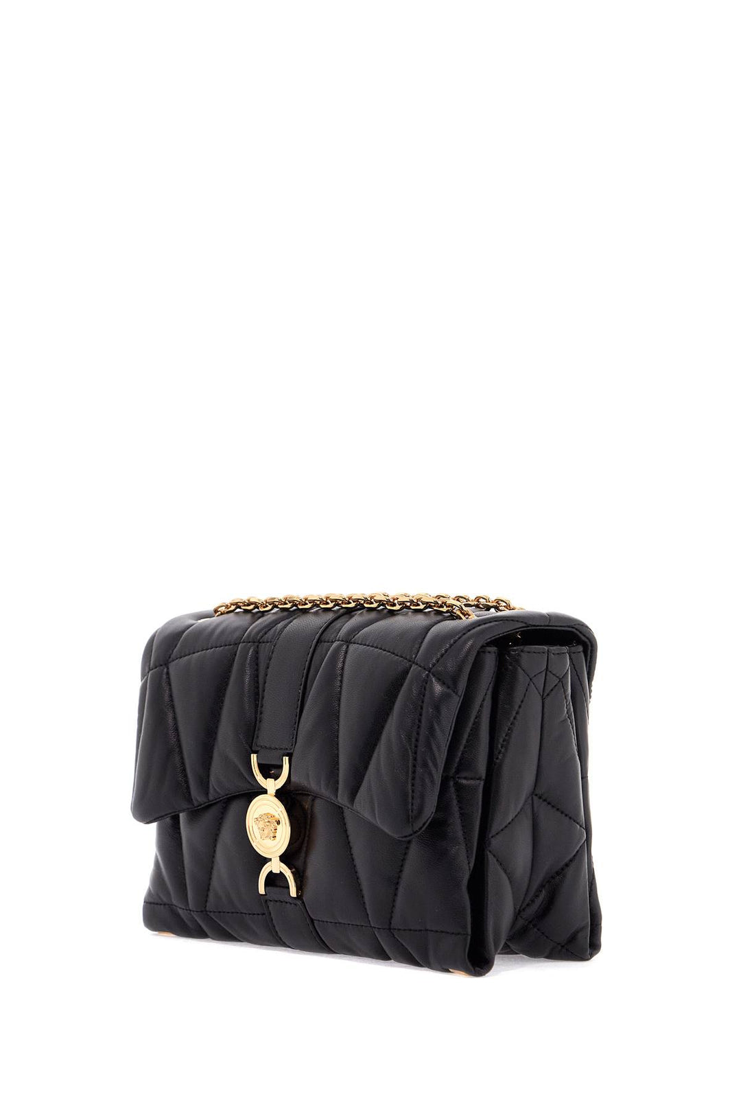 Versace Kleio Quilted Shoulder Bag