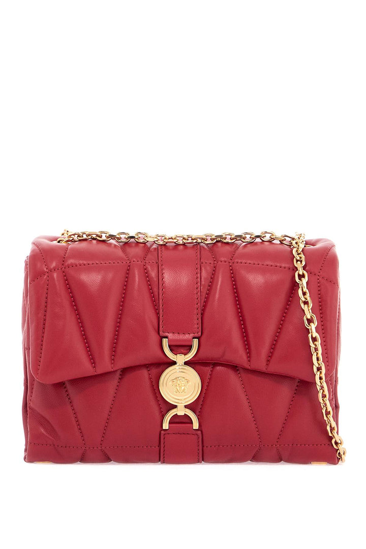 Versace Kleio Quilted Shoulder Bag