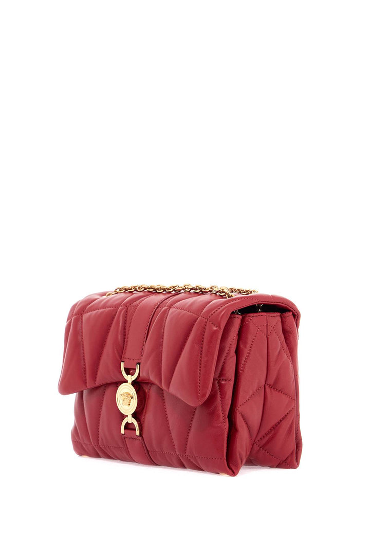 Versace Kleio Quilted Shoulder Bag