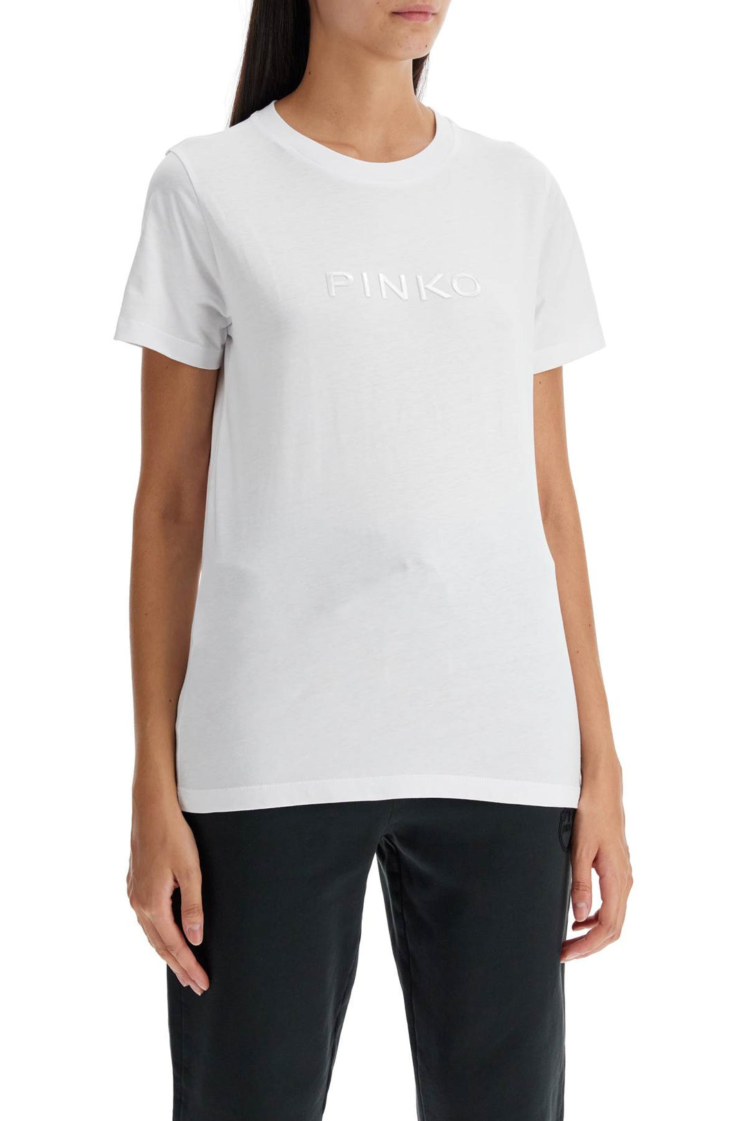 Pinko short-sleeved t-shirt with logo