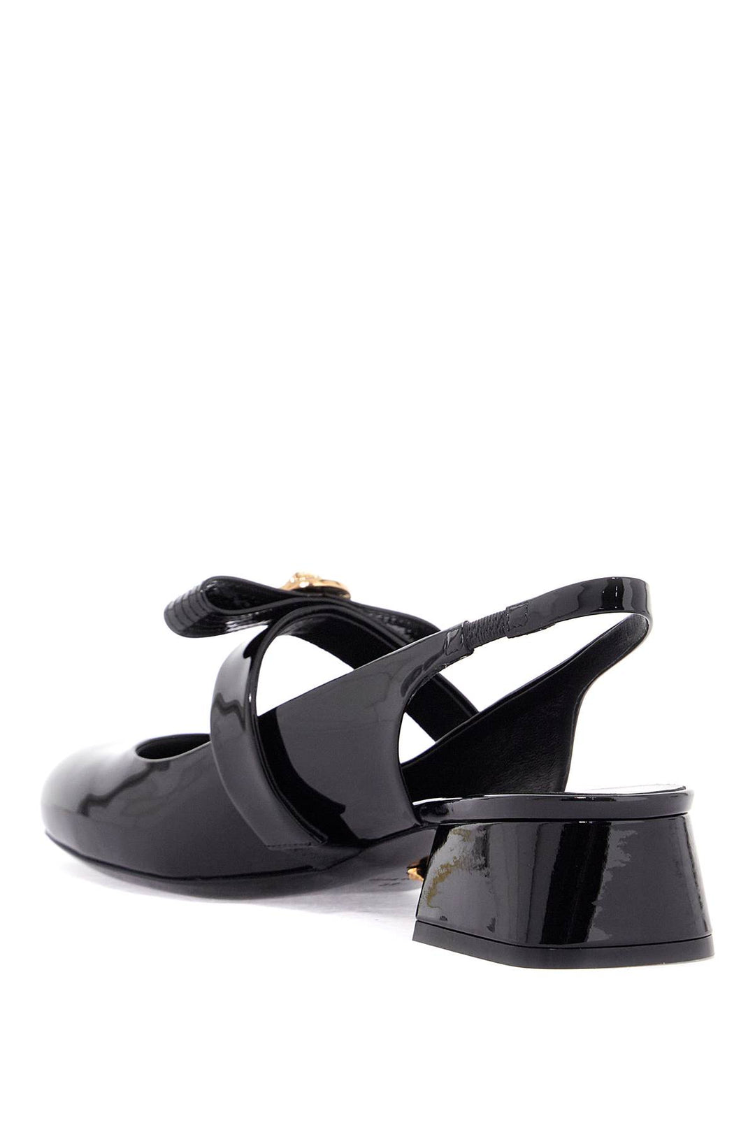 Versace gianni ribbon slingbacks