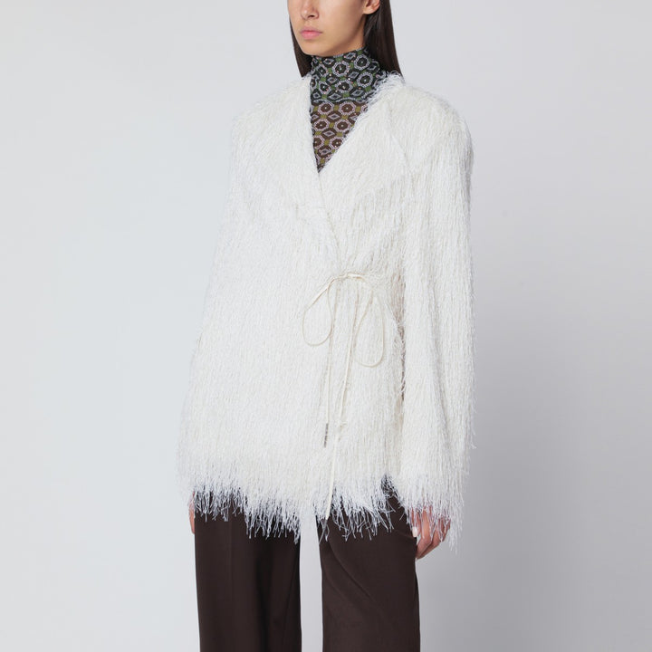 Dries Van Noten fringed jacket