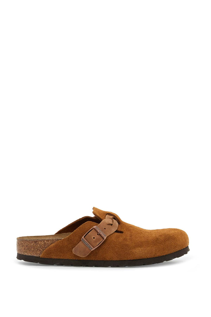 Birkenstock boston braided clogs