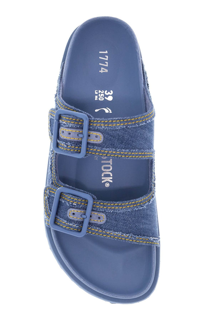 Birkenstock 1774 arizona denim slide