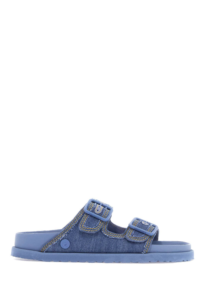 Birkenstock 1774 arizona denim slide