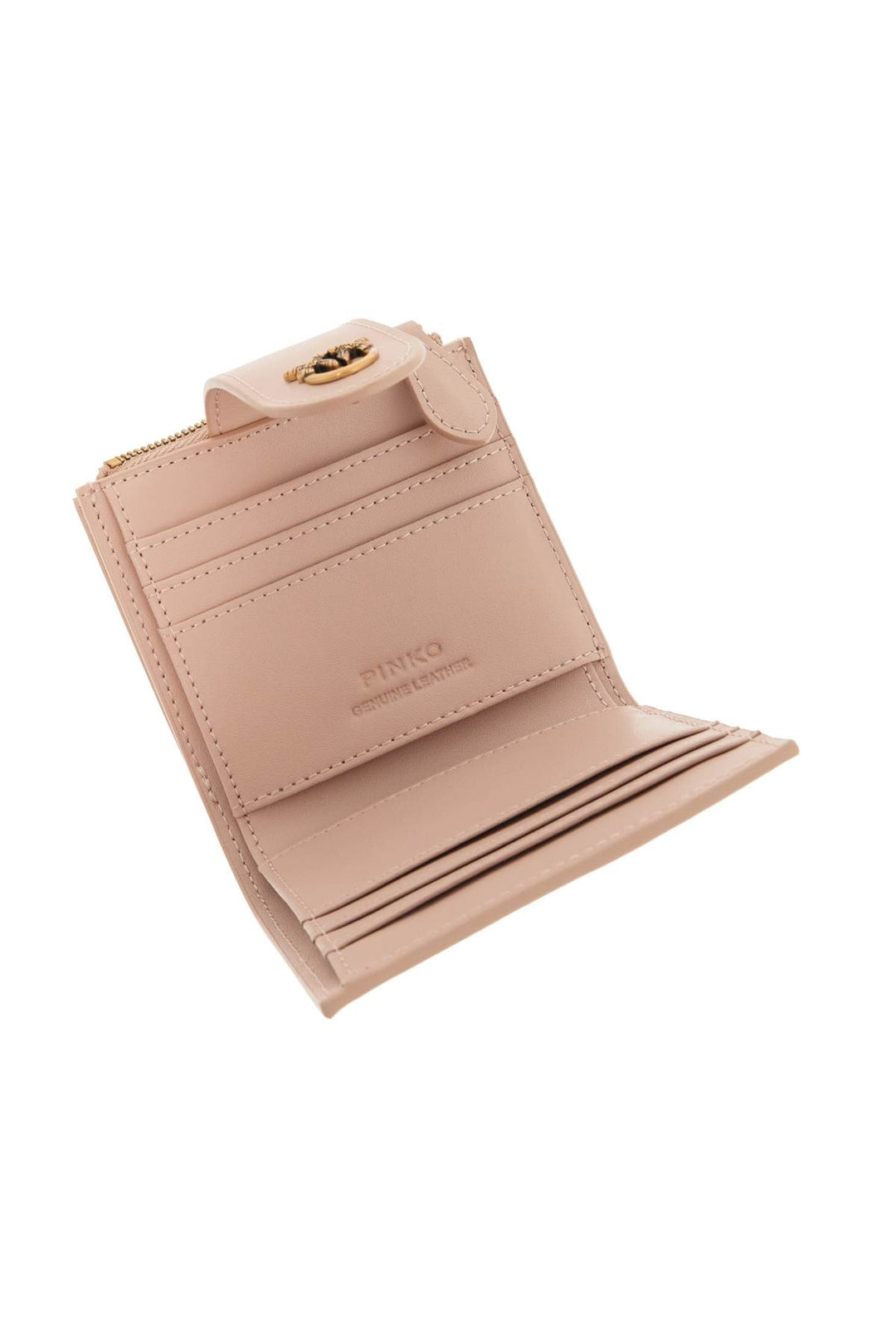 Pinko compact leather wallet