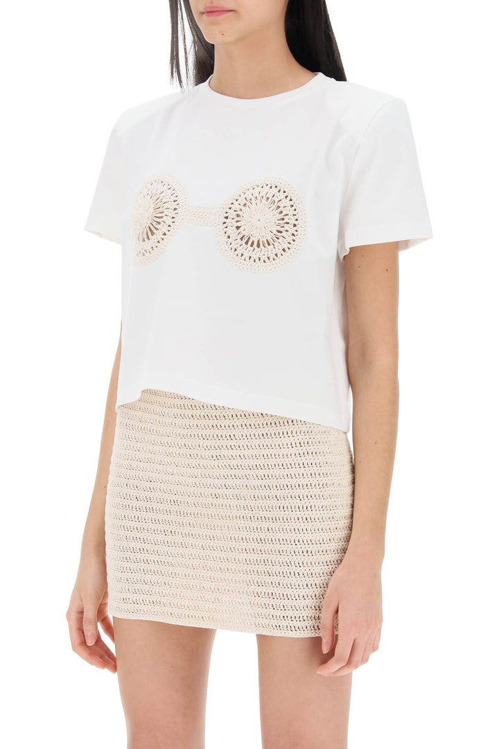 Magda Butrym cropped t-shirt