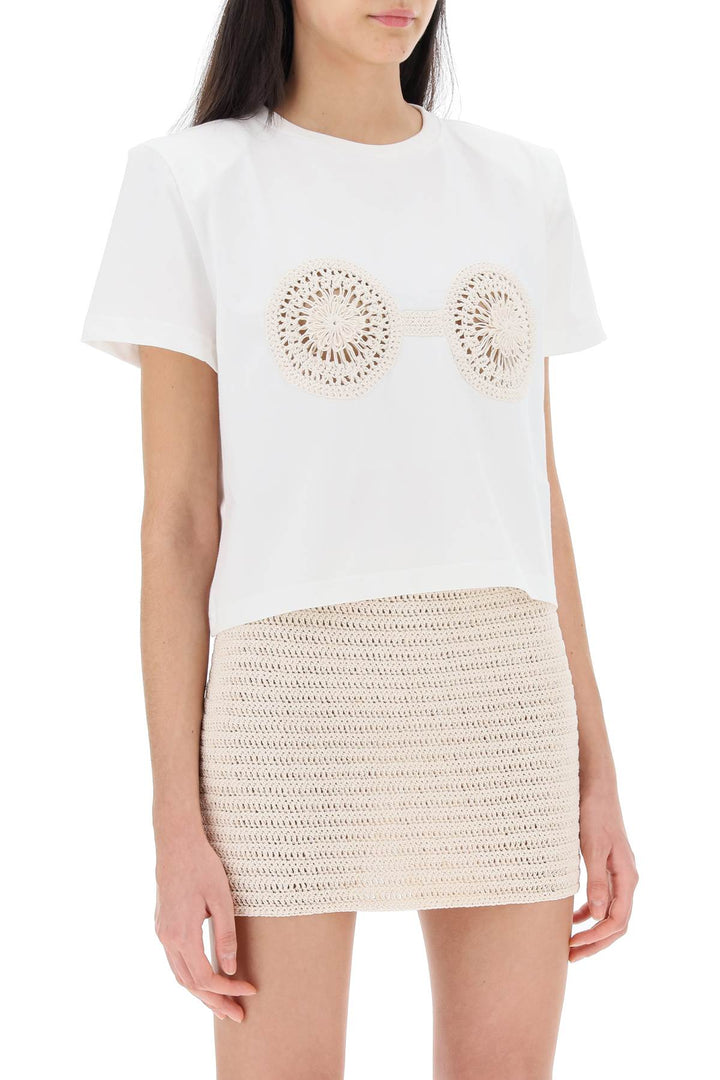 Magda Butrym cropped t-shirt