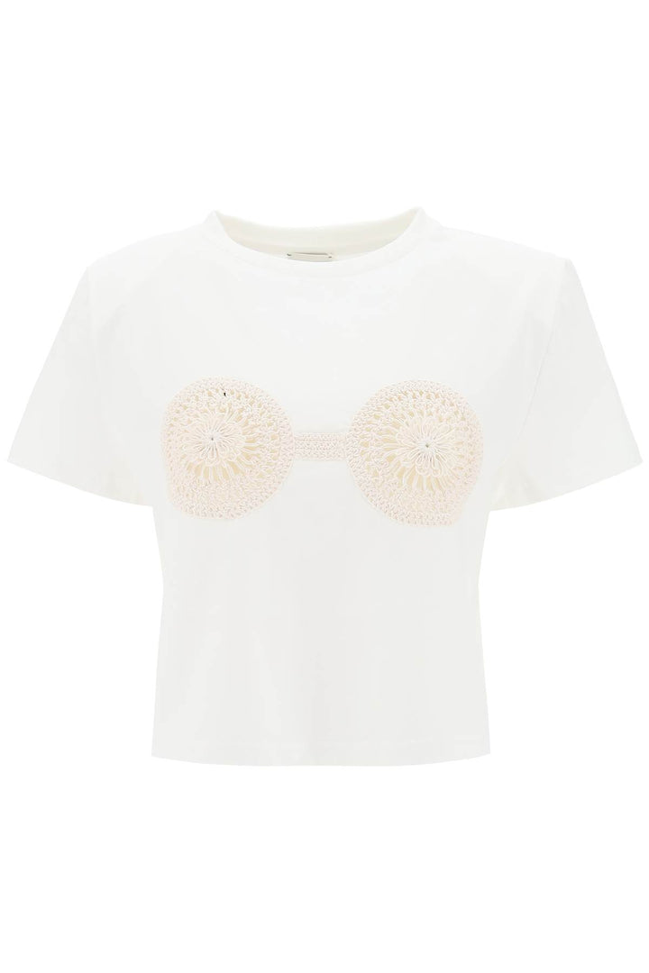 Magda Butrym cropped t-shirt