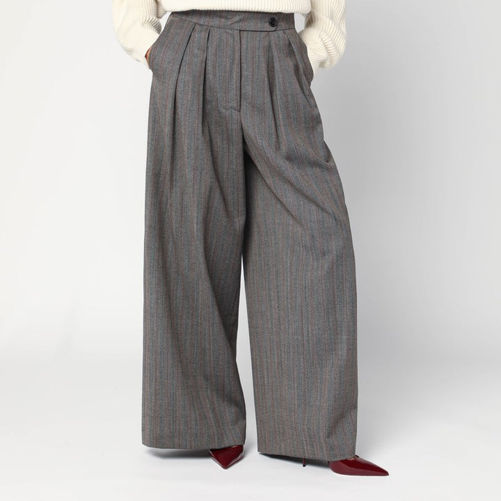 Dries Van Noten Wide wool palazzo pants