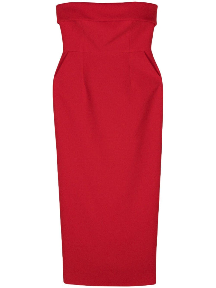 The New Arrivals By Ilkyaz Ozel Dresses Red
