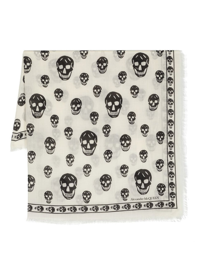 Alexander McQueen Scarfs White