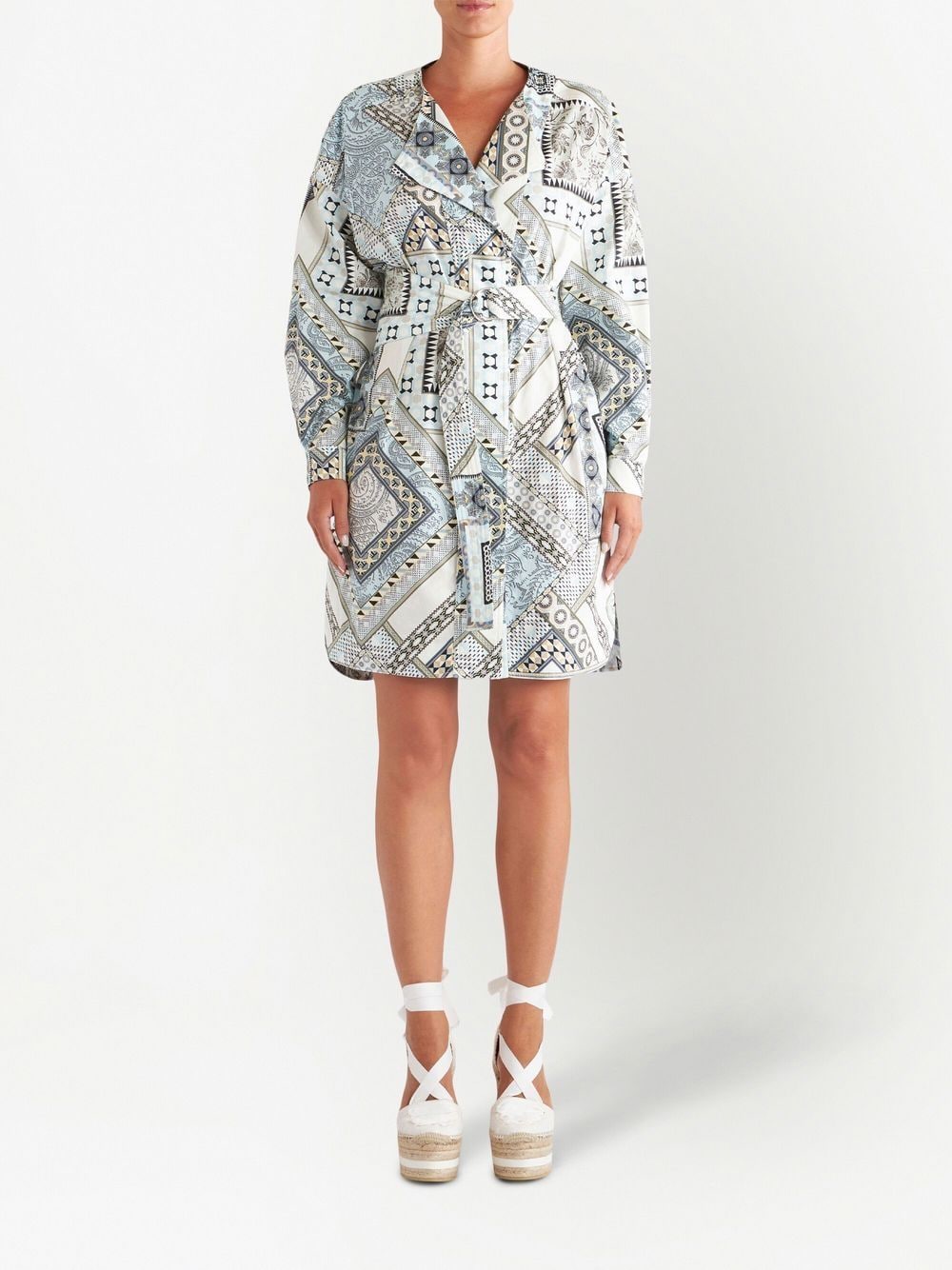 Etro Dresses Clear Blue