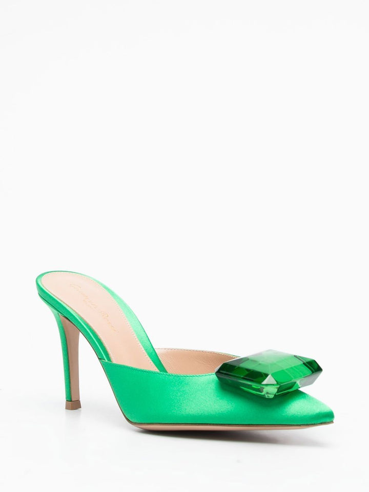 Gianvito Rossi With Heel Green