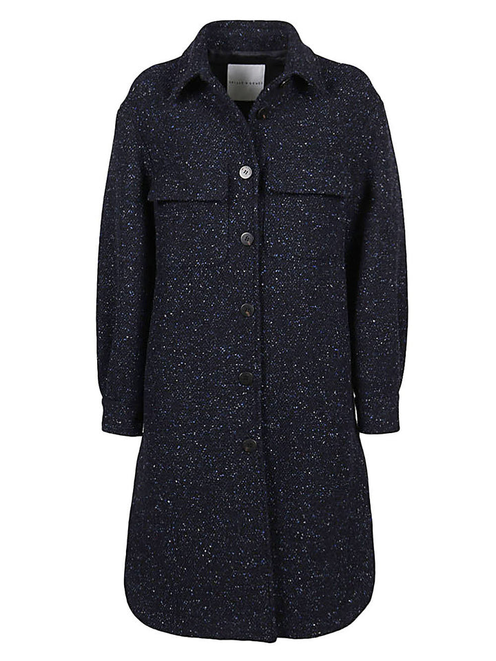 SKILL&GENES Coat Blue