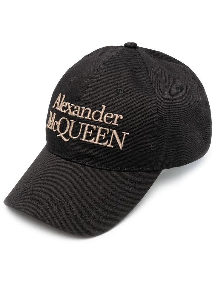 Alexander McQueen Black Cap