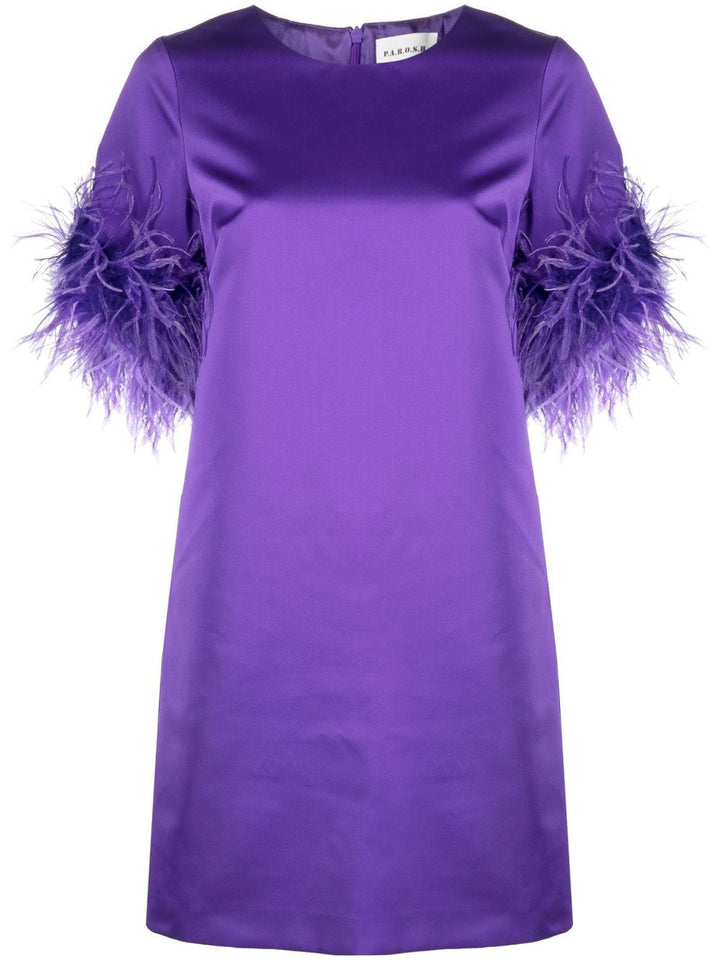 Parosh Dresses Purple