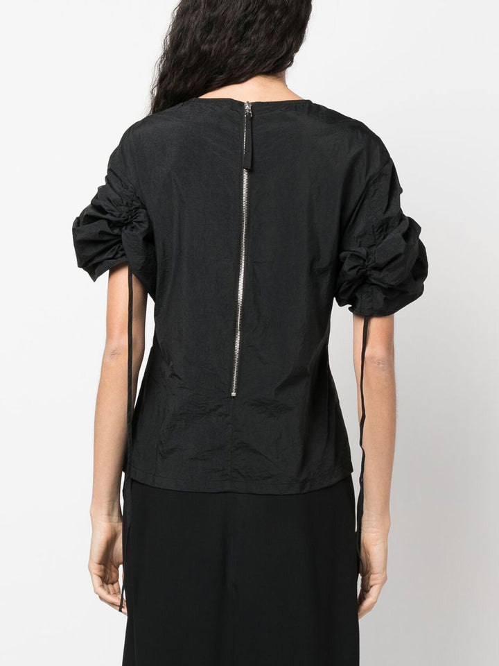 Erika Cavallini Semi-Couture Top Black