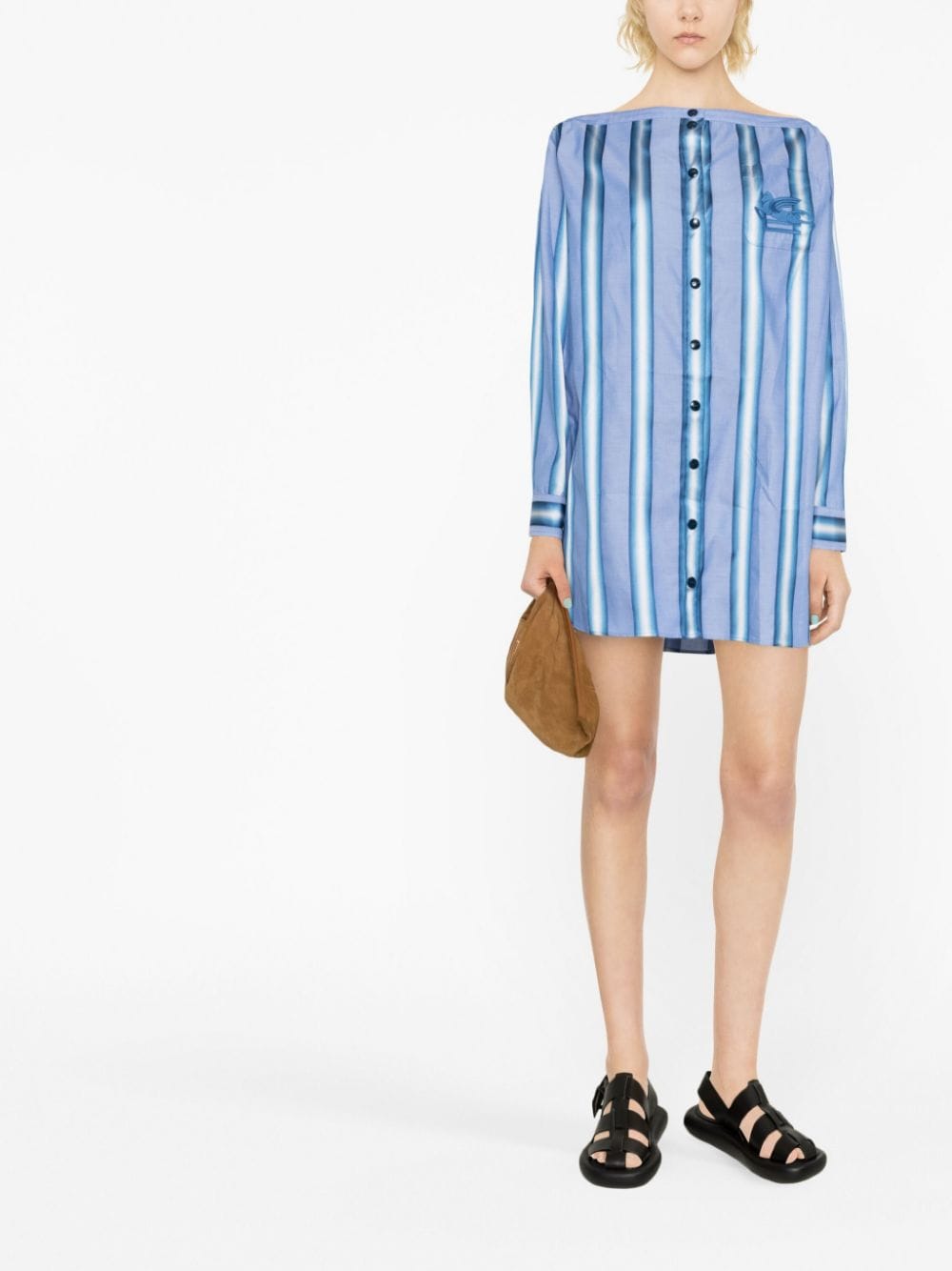 Etro Dresses Clear Blue