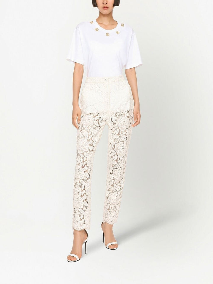 Dolce & Gabbana Trousers White