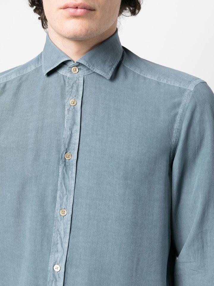 Boglioli Shirts Clear Blue