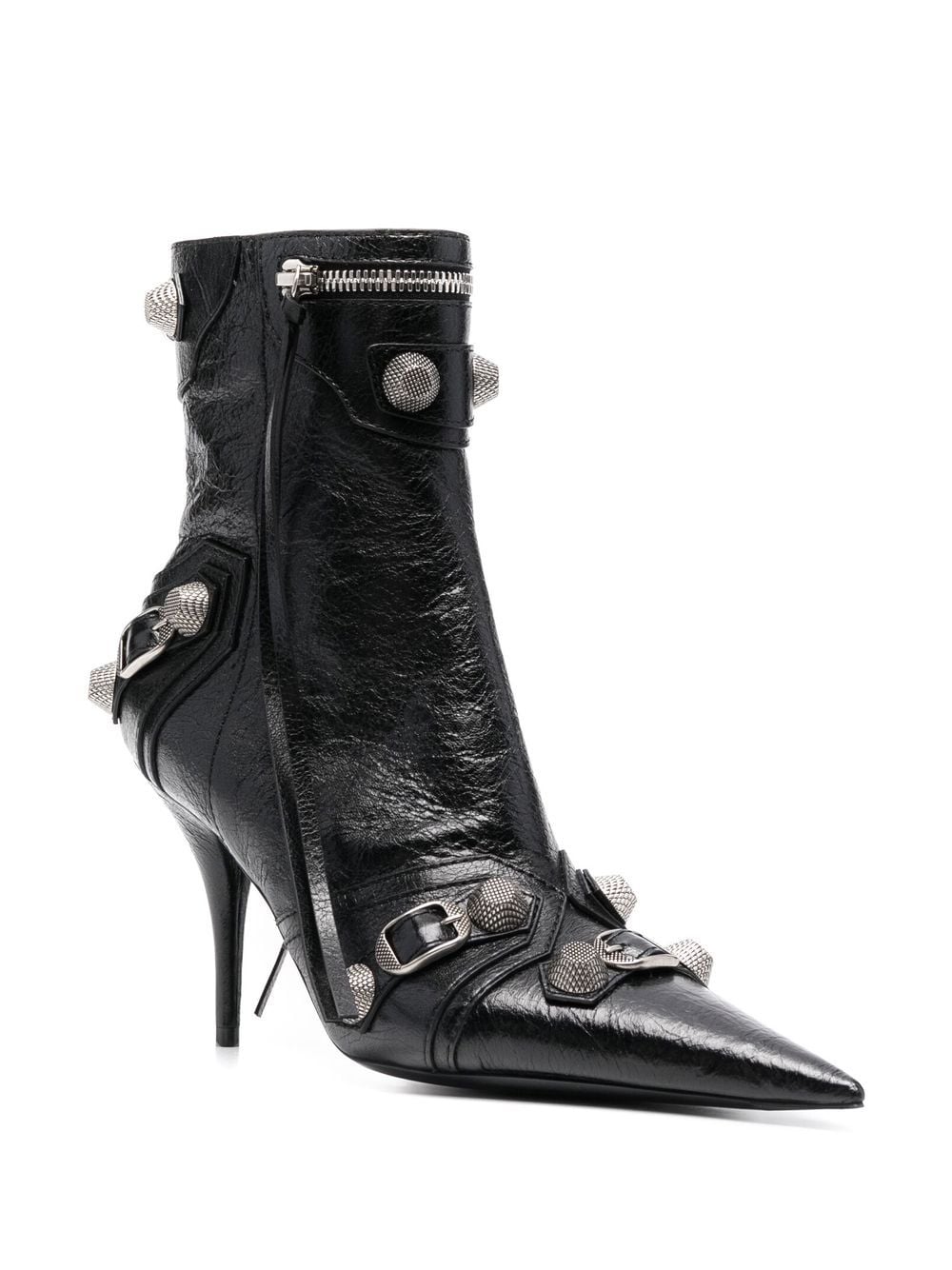 Balenciaga Le Cagole Leather Boots