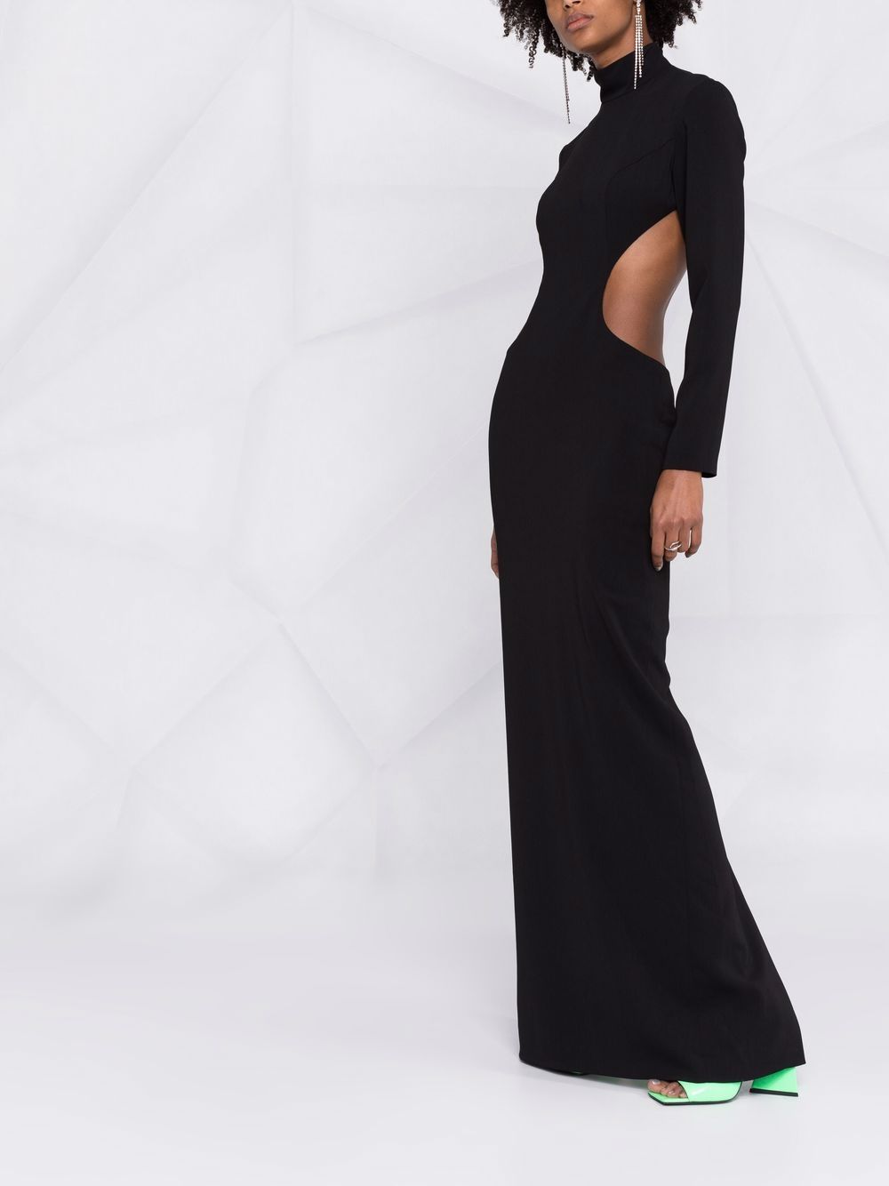 MONOT PRE Black Maxi Dress