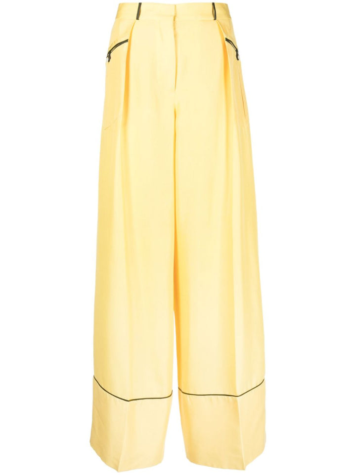 Bally Trousers Yellow