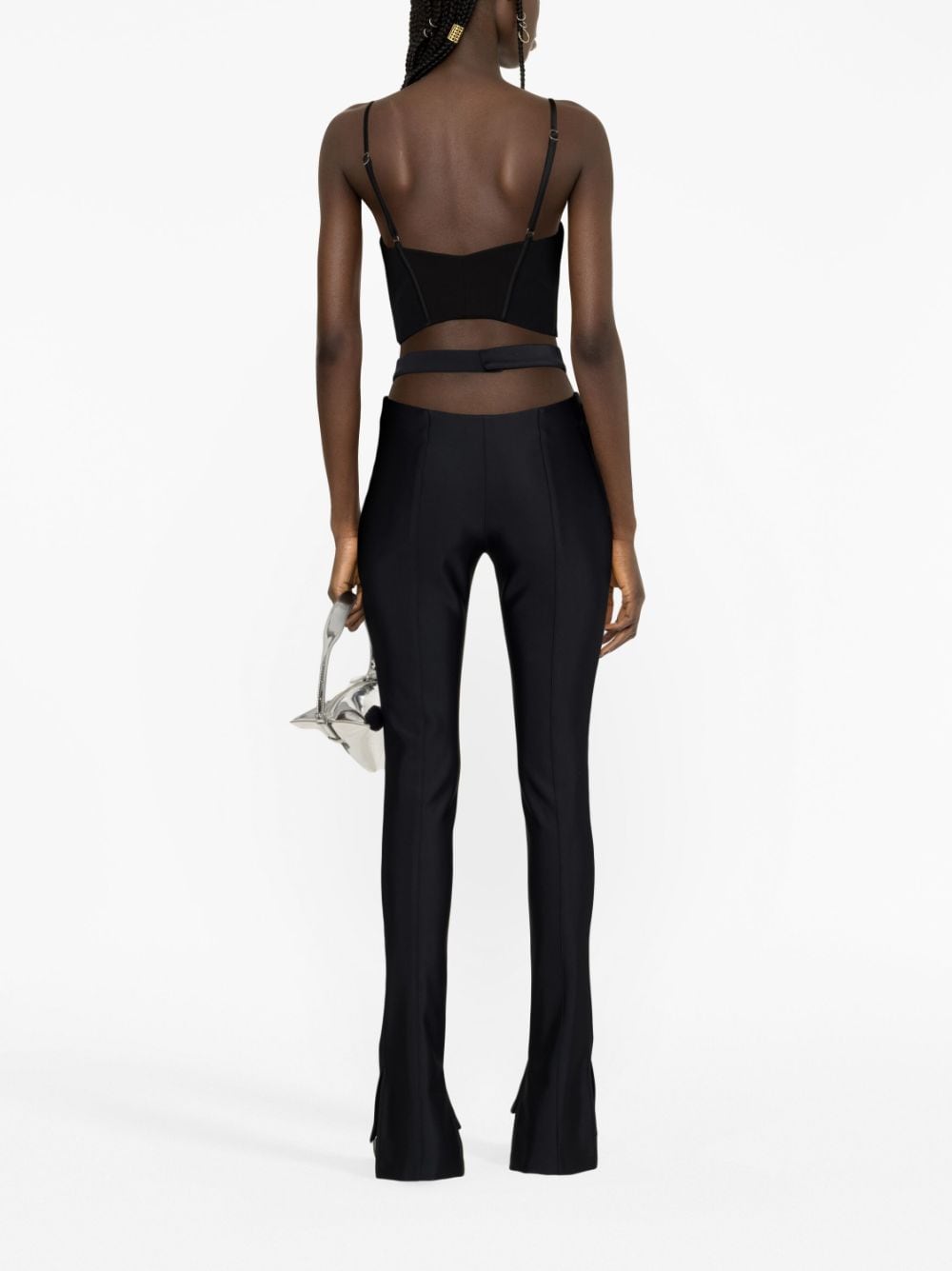 MUGLER Trousers Black