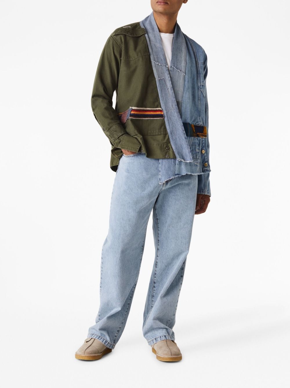 Greg Lauren Shirts Light denim