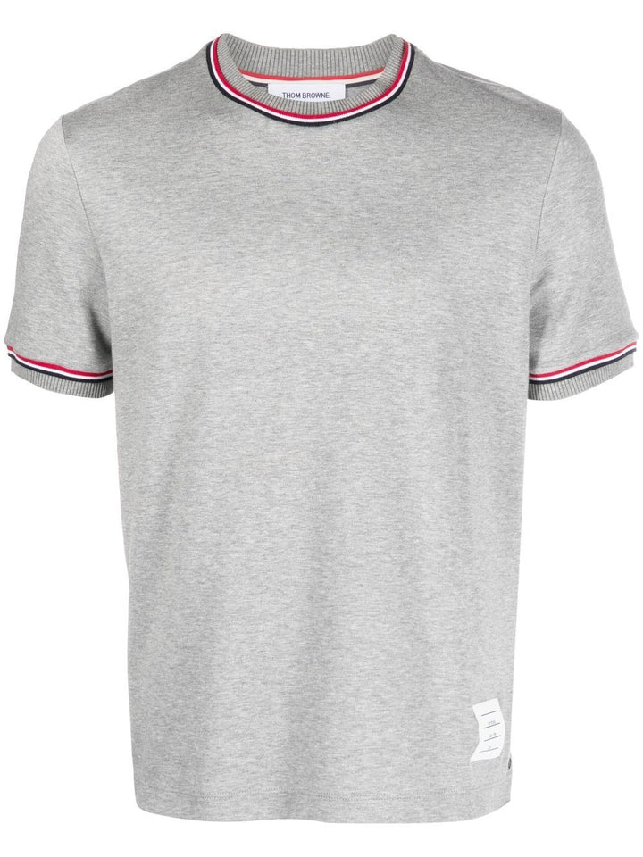 Thom Browne T-shirts and Polos Grey