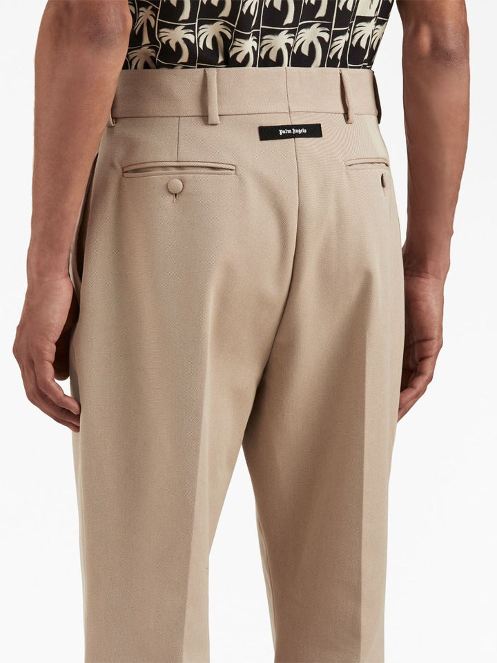 Palm Angels Trousers Beige