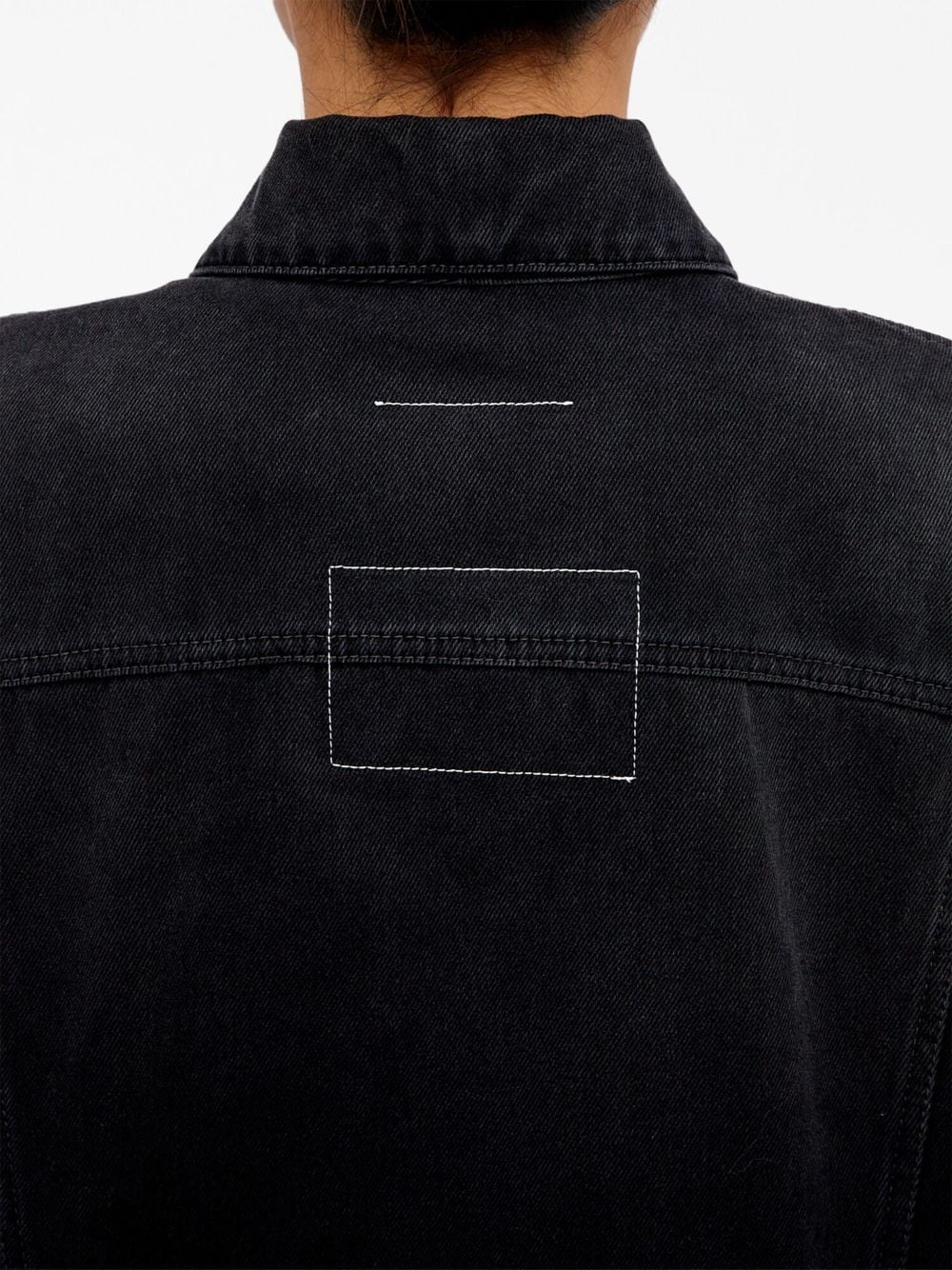 MM6 Maison Margiela Black Denim Jacket