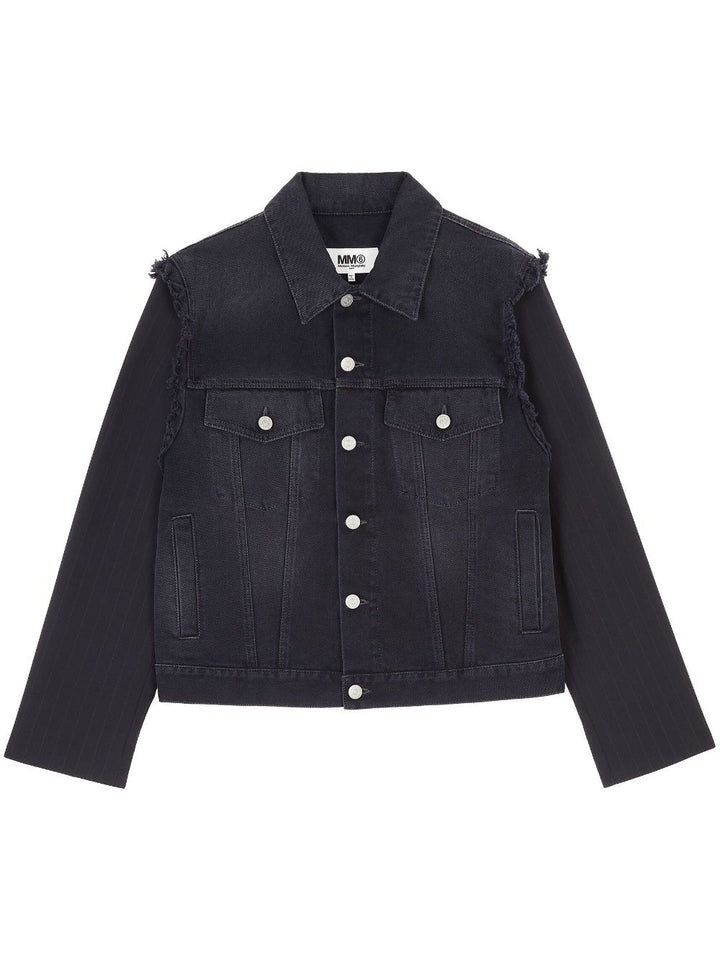 MM6 Maison Margiela Black Denim Jacket