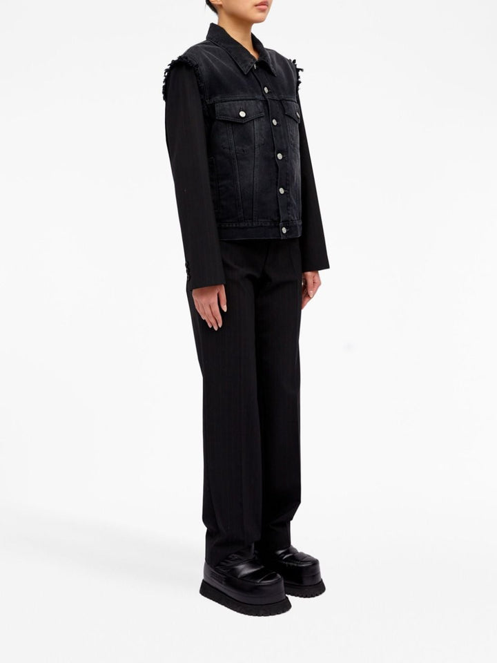 MM6 Maison Margiela Black Denim Jacket