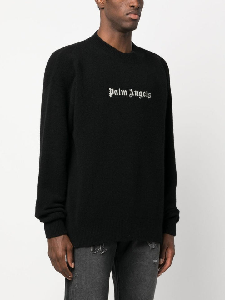 Palm Angels Sweaters Black