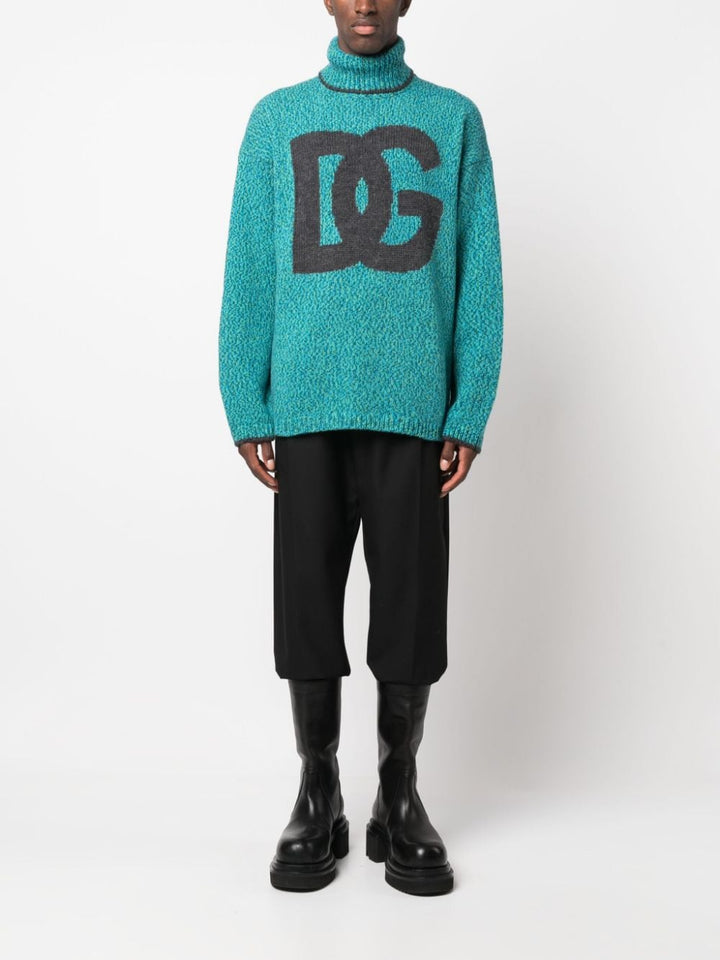 Dolce & Gabbana Sweaters Blue