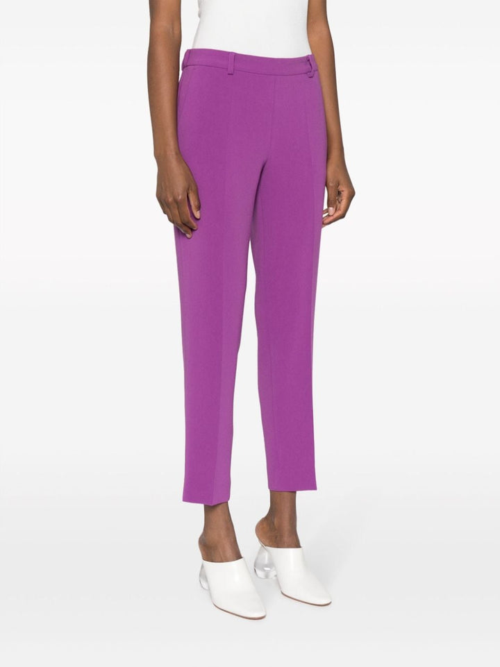 Alberto Biani Trousers Purple