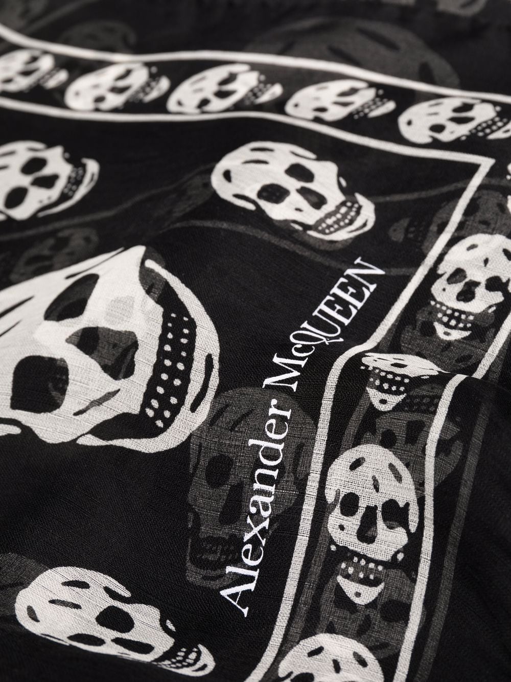 Alexander McQueen Skull Scarf