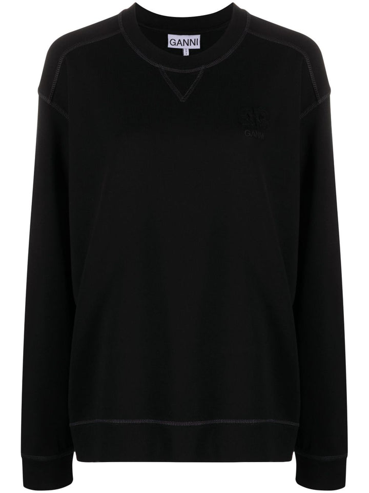 GANNI Sweaters Black