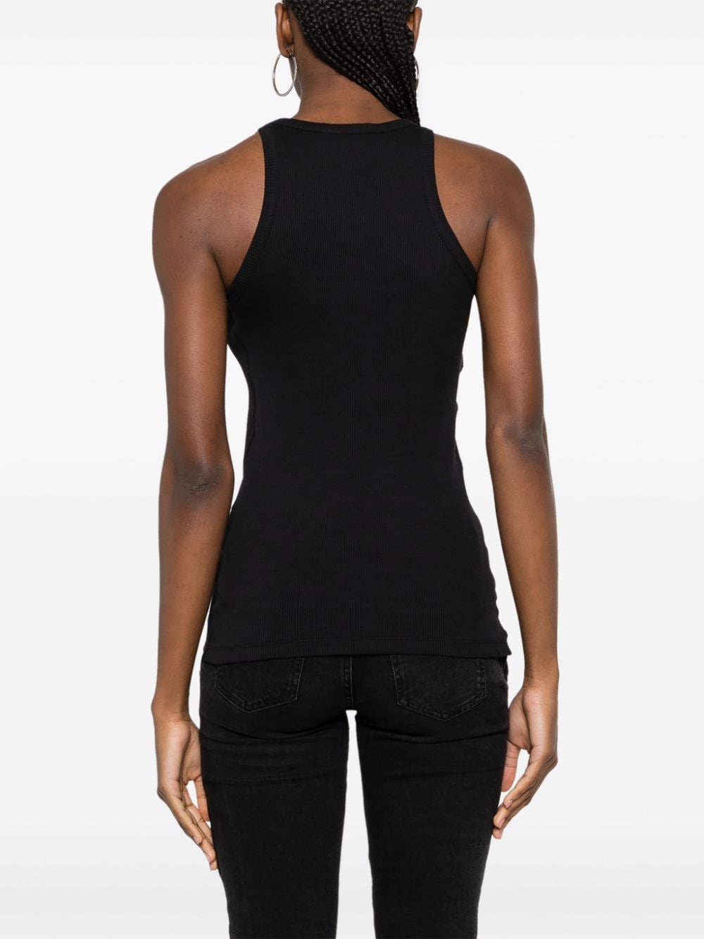 The Attico Top Black