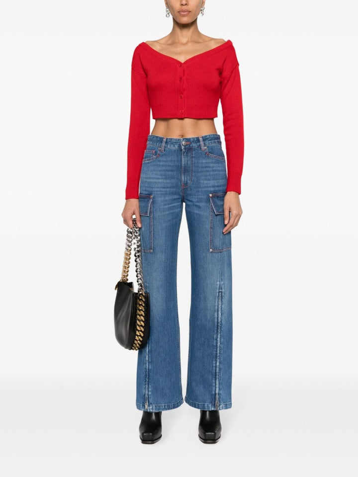 Stella McCartney cargo Jeans