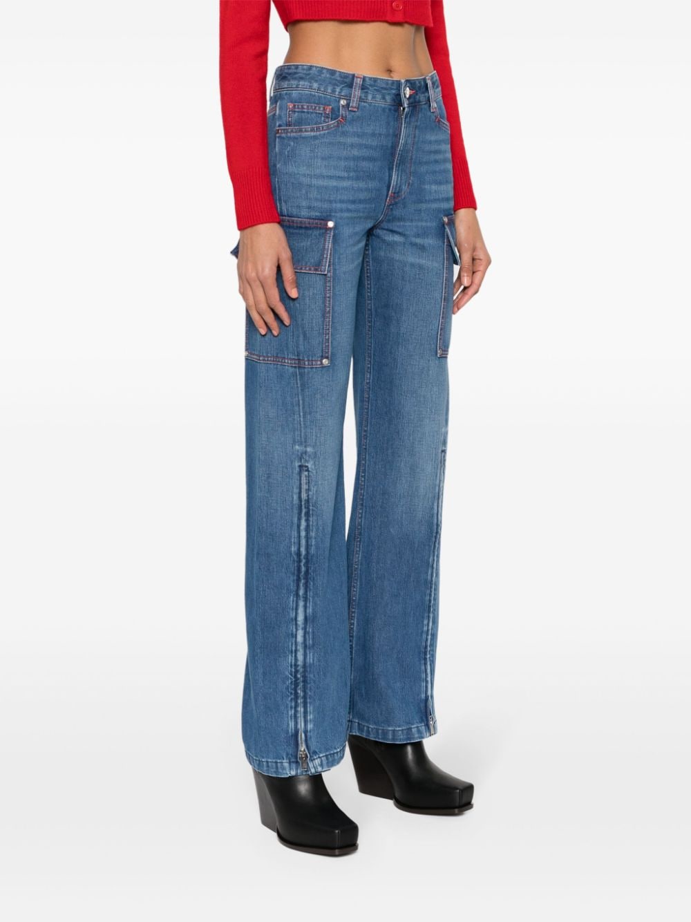 Stella McCartney cargo Jeans