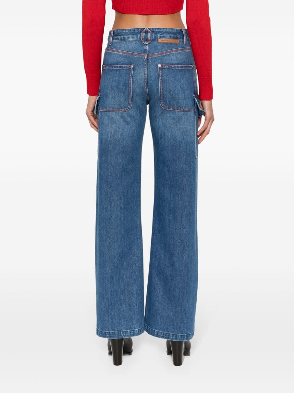 Stella McCartney cargo Jeans